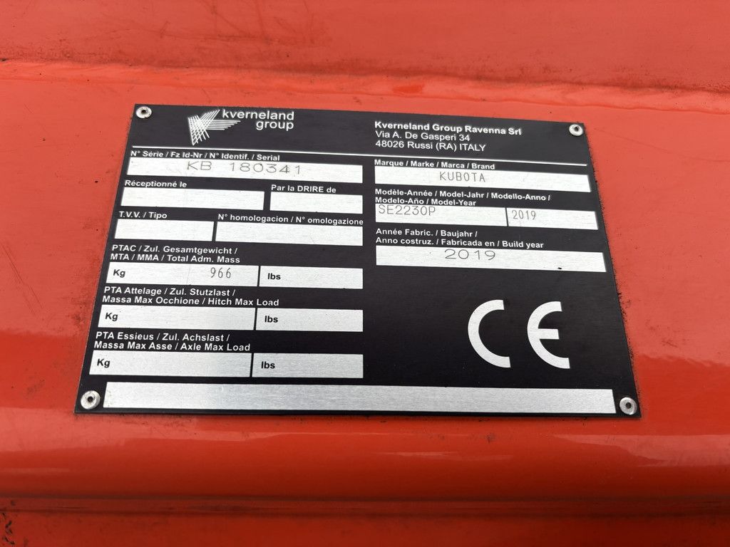 KUBOTA SE2230P