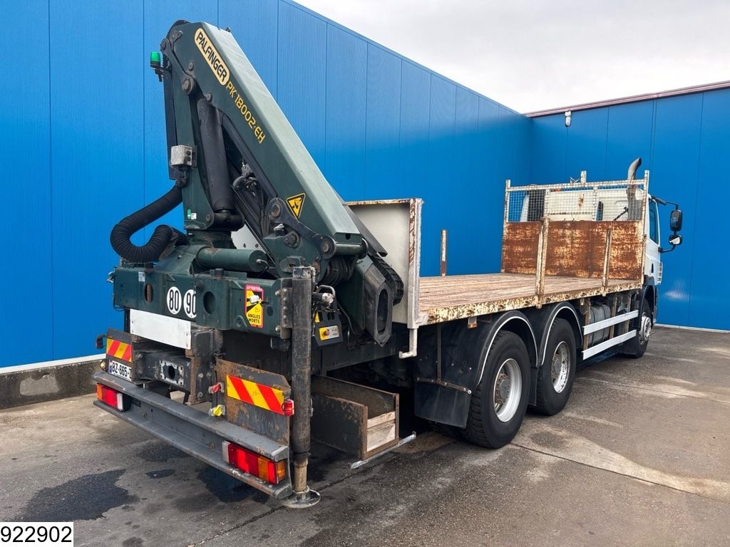 DAF 85 CF 410 6x4, EURO 5, Palfinger, Steel suspension