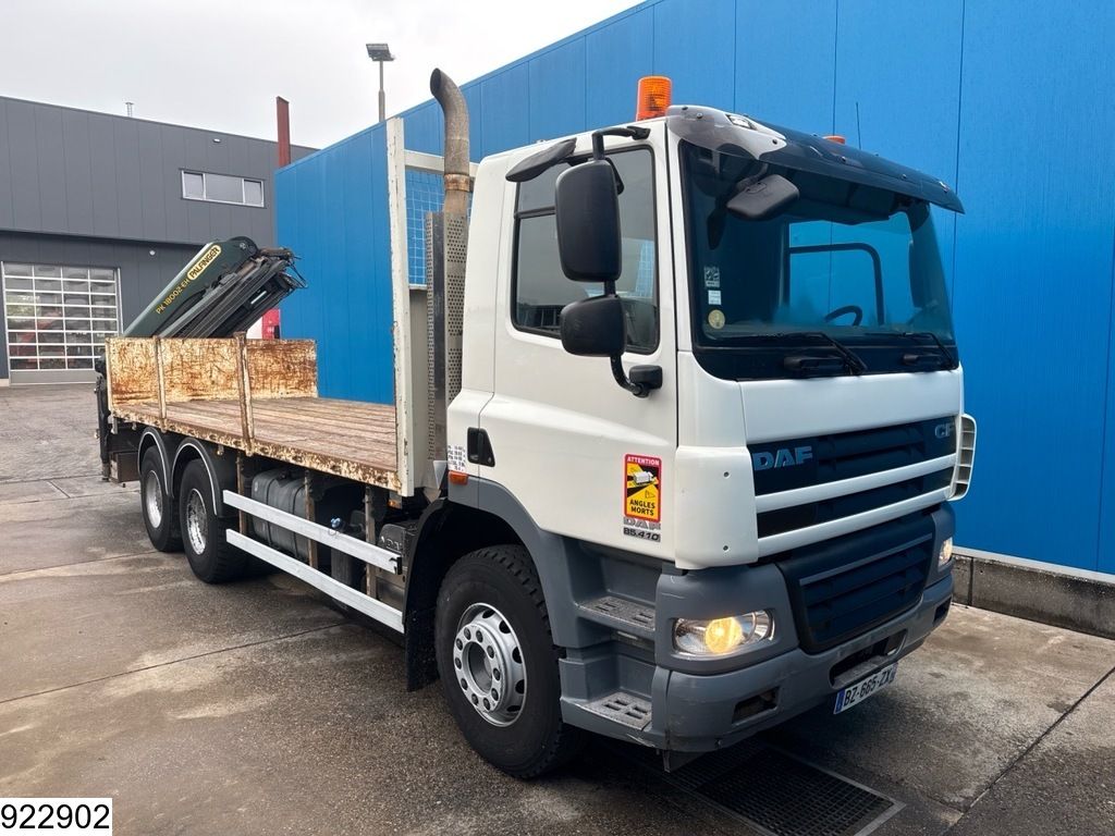 DAF 85 CF 410 6x4, EURO 5, Palfinger, Steel suspension