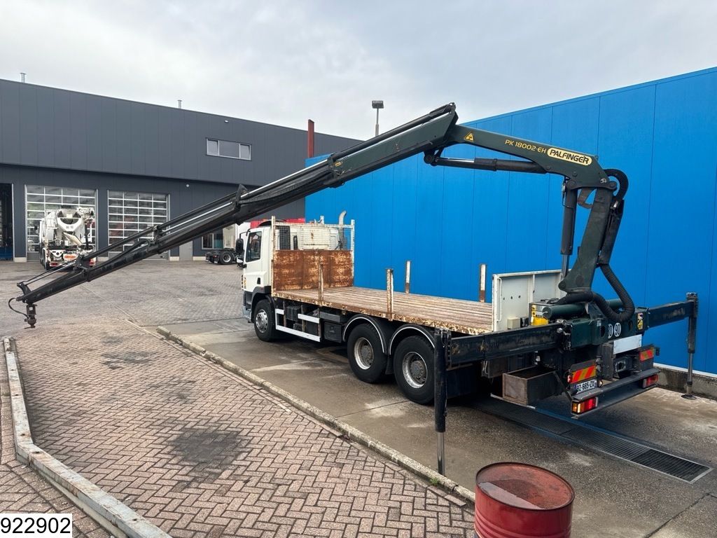 DAF 85 CF 410 6x4, EURO 5, Palfinger, Steel suspension