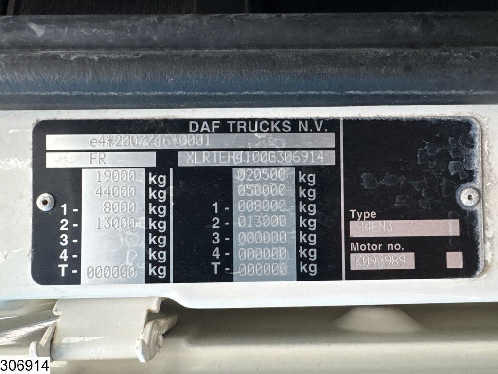 DAF XF 450 EURO 6, Retarder, Hydraulic