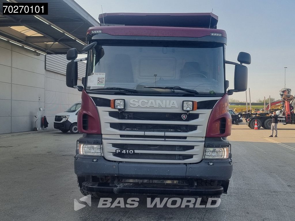 Scania P410 8X4 28m3 KH Kipper Big-Axle Steel suspension Euro 6