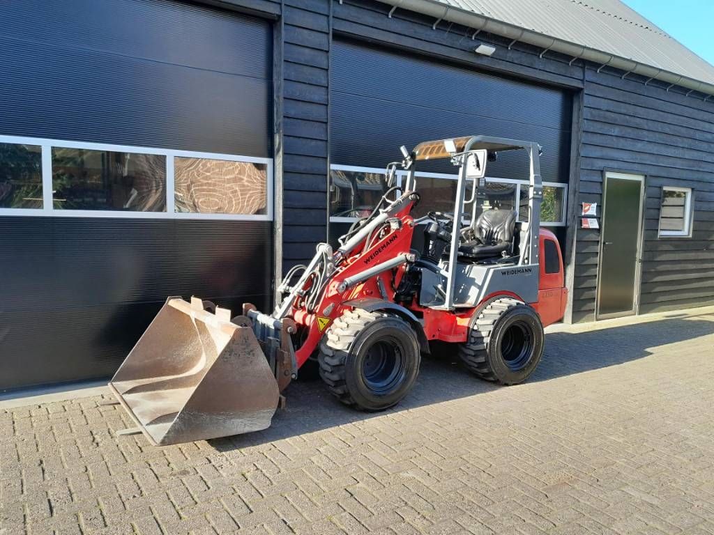 Weidemann 1250cc35 Minishovel - Bak - Vorken - Nette staat