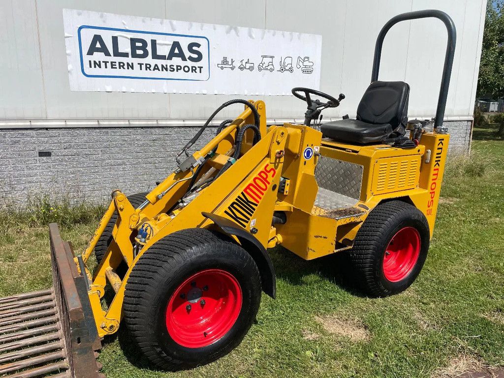 Knikmops KM130 in topstaat!! Goede banden 4 cill Kubota