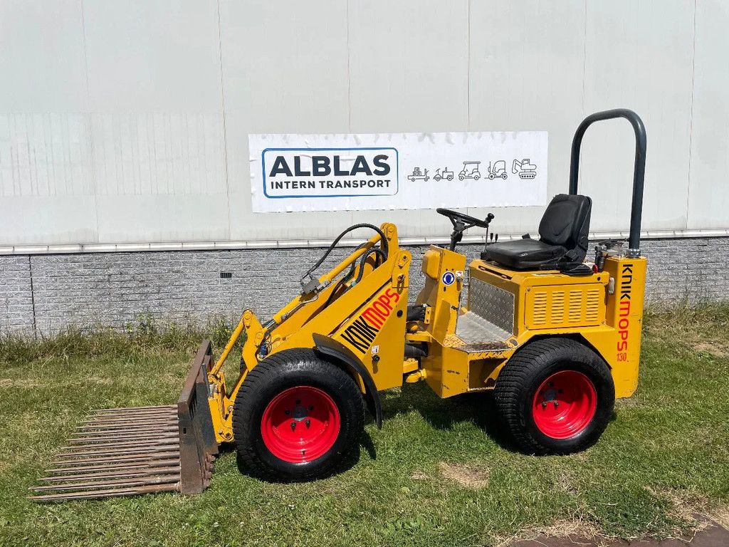 Knikmops KM130 in topstaat!! Goede banden 4 cill Kubota