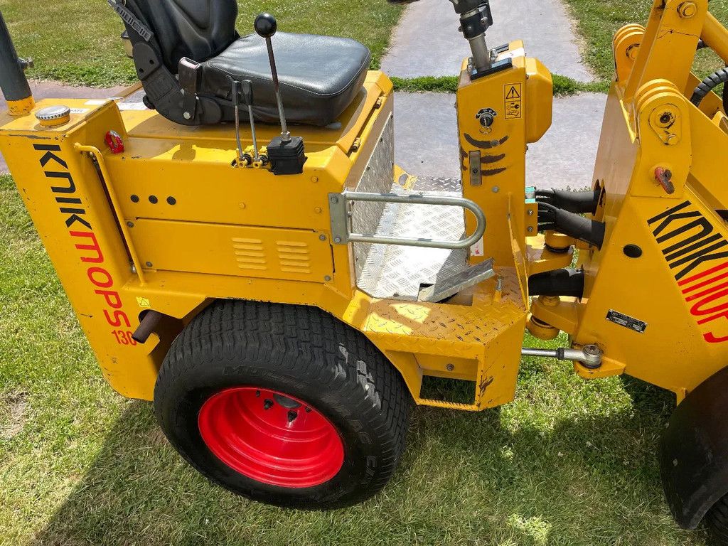 Knikmops KM130 in topstaat!! Goede banden 4 cill Kubota