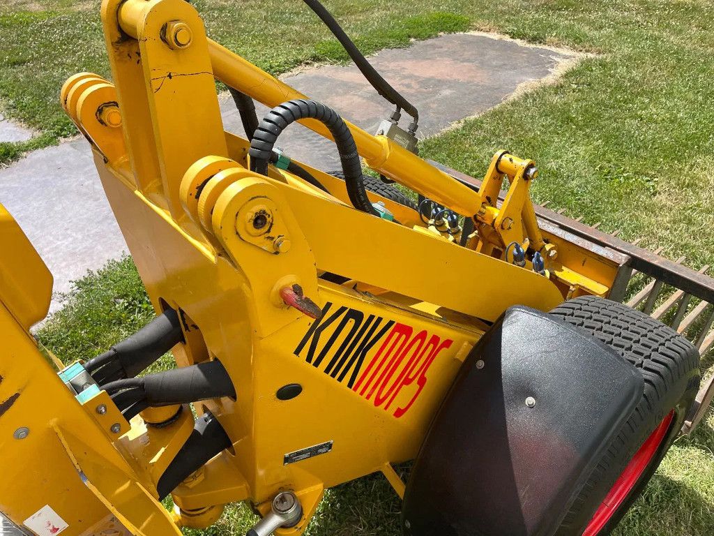 Knikmops KM130 in topstaat!! Goede banden 4 cill Kubota