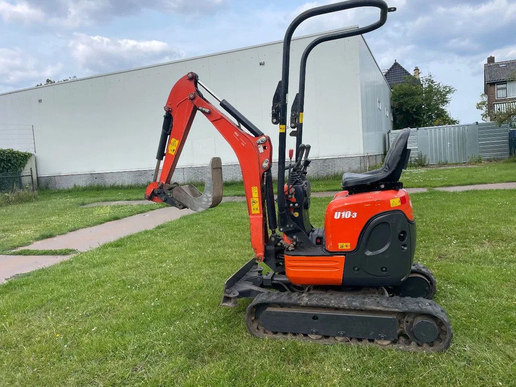 Kubota U10-3 minigraver 3 cill kubota 2021 met 1030 uur CW00