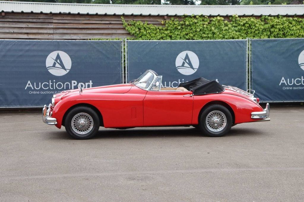 Cabriolet Jaguar XK150 DHC Benzine 1959 (Marge)