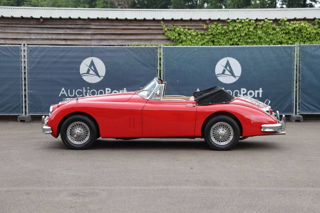 Cabriolet Jaguar XK150 DHC Benzine 1959 (Marge)