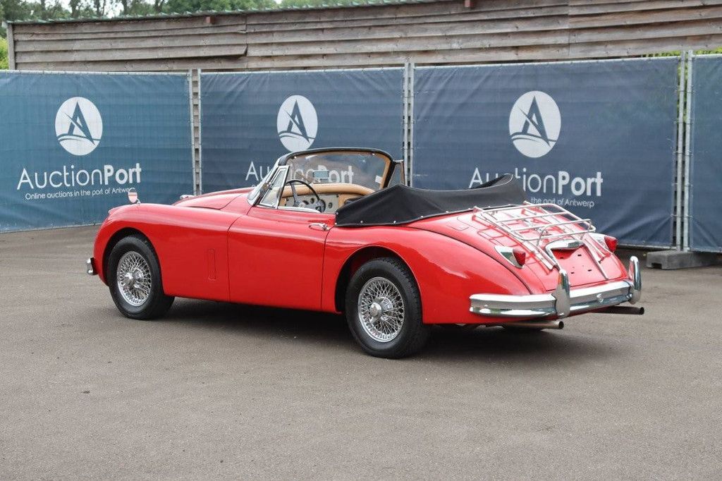 Cabriolet Jaguar XK150 DHC Benzine 1959 (Marge)