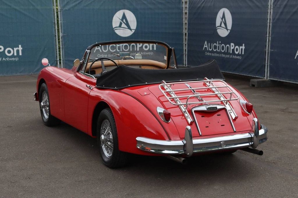 Cabriolet Jaguar XK150 DHC Benzine 1959 (Marge)