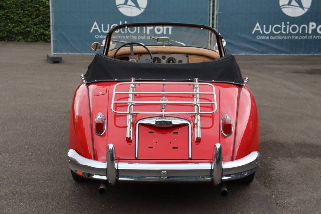 Cabriolet Jaguar XK150 DHC Benzine 1959 (Marge)