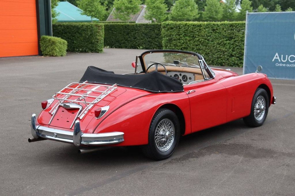 Cabriolet Jaguar XK150 DHC Benzine 1959 (Marge)