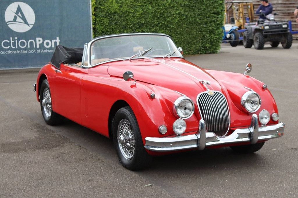 Cabriolet Jaguar XK150 DHC Benzine 1959 (Marge)