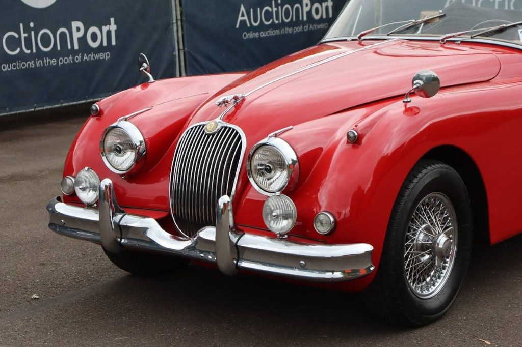 Cabriolet Jaguar XK150 DHC Benzine 1959 (Marge)