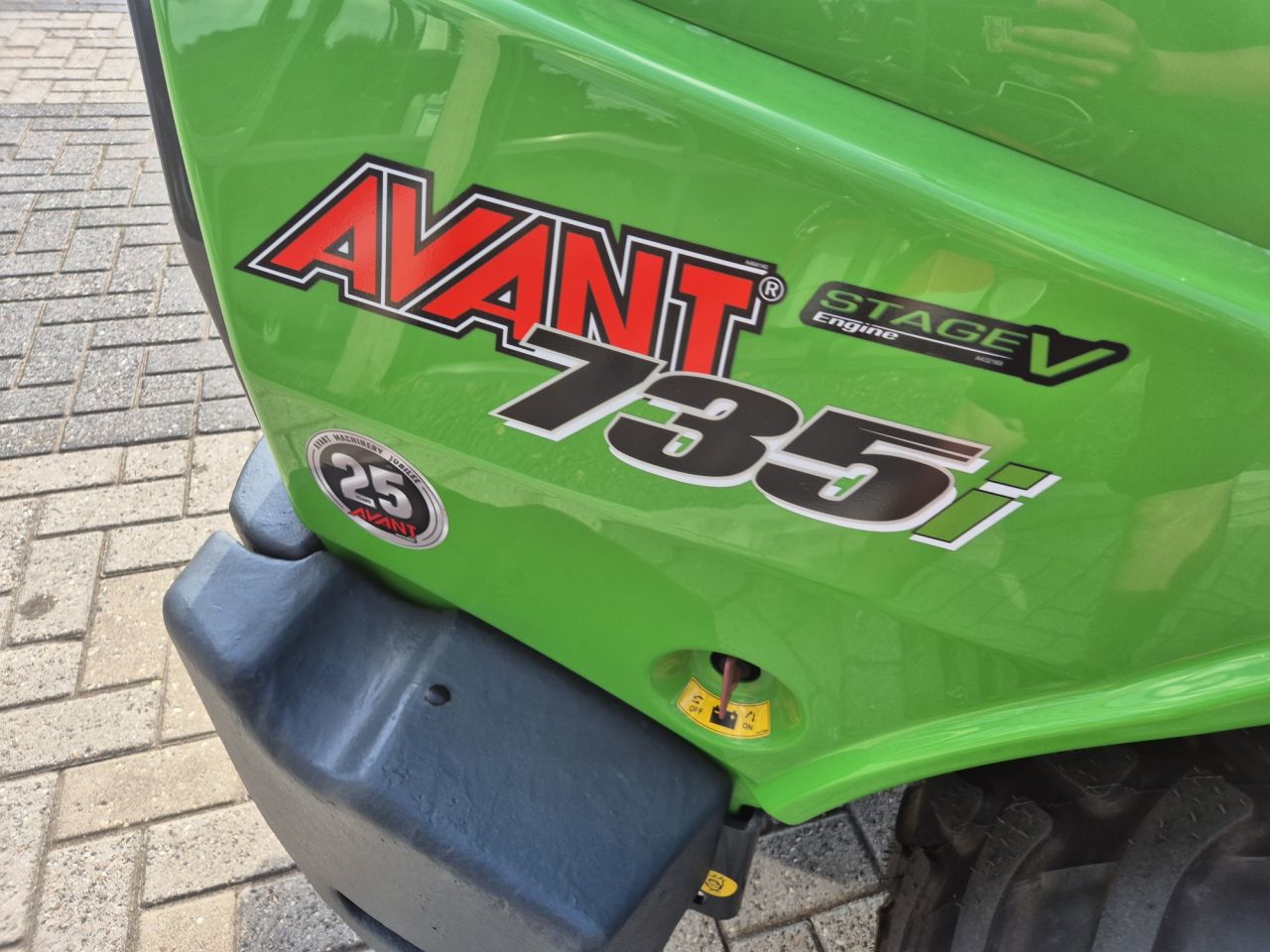 Nieuwe AVANT 735i knikshovel 1800 kgs