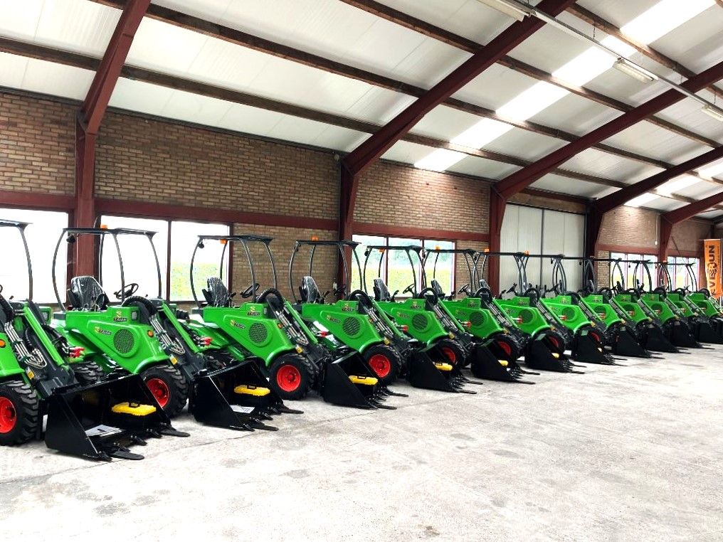 Nieuwe TAIAN DY620 minishovels uit voorraad leverbaar