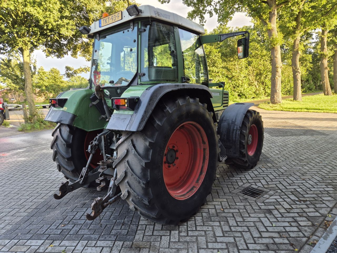 Gebruikte FENDT 509C tractor met 4 cilinder en 95 pk