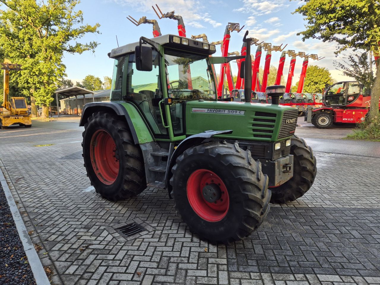 Gebruikte FENDT 509C tractor met 4 cilinder en 95 pk
