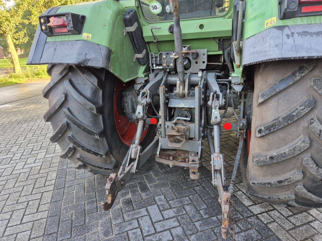 Gebruikte FENDT 509C tractor met 4 cilinder en 95 pk