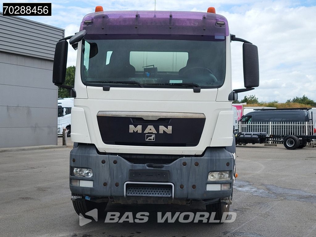MAN TGS 32.360 8X4 9M3 Schwing Stetter Steel suspension Manual Euro 4