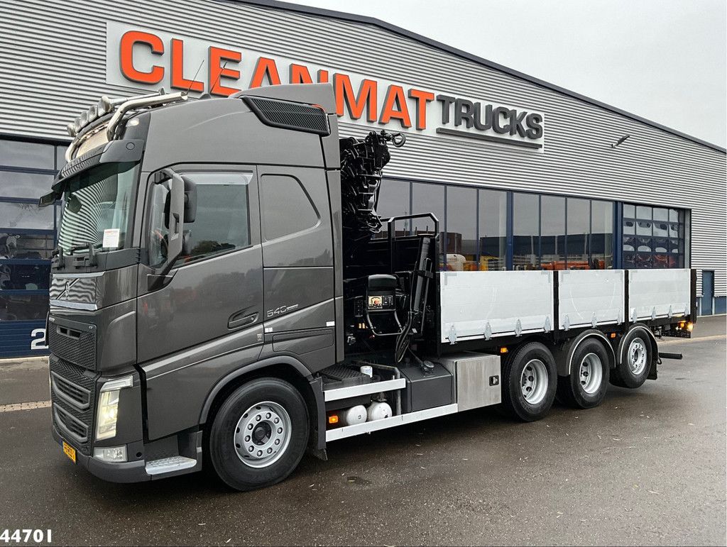 Volvo FH 540 8x4 Euro 6 Hiab 37 Tonmeter laadkraan