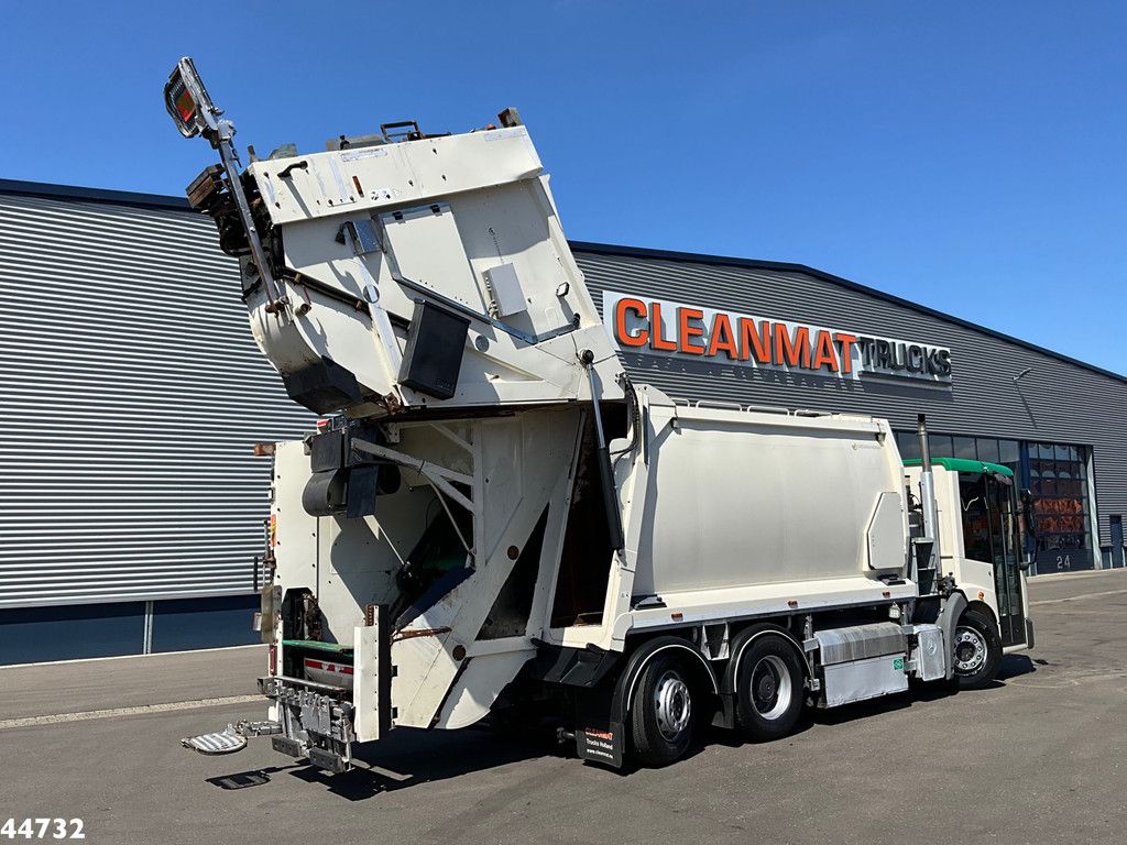 Mercedes-Benz Econic 2630 Euro 6 CNG Norba MF 300 18m³ 2 compartimenten just 137.620 km!