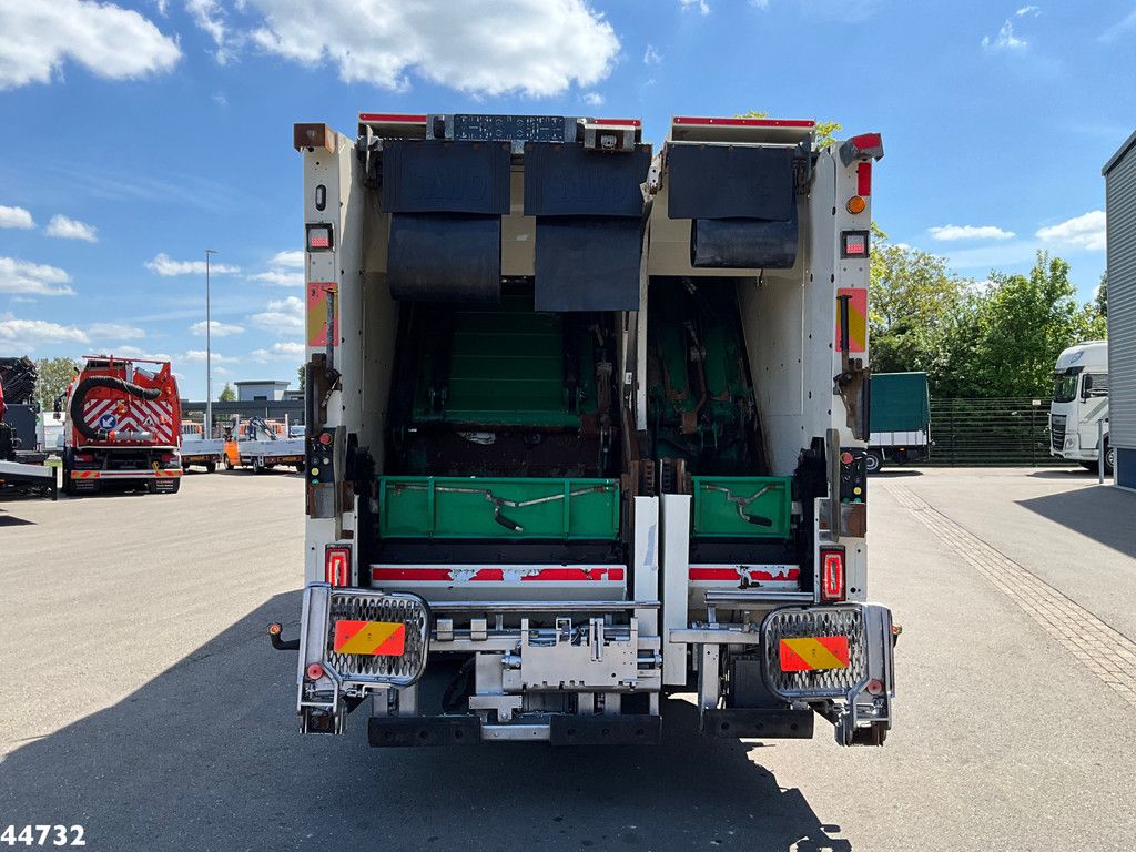 Mercedes-Benz Econic 2630 Euro 6 CNG Norba MF 300 18m³ 2 compartimenten just 137.620 km!