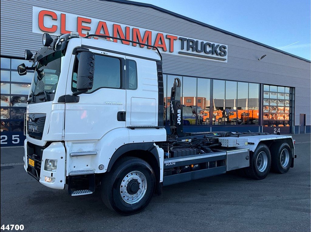 Man TGS 26.500 6x4 Euro 6 Joab 24 Ton haakarmsysteem