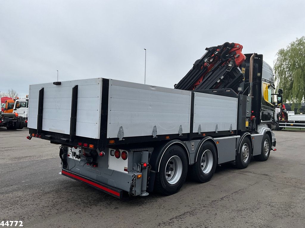 Scania R500 8x4 V8 Retarder Palfinger 53 Tonmeter laadkraan + Fly-Jib