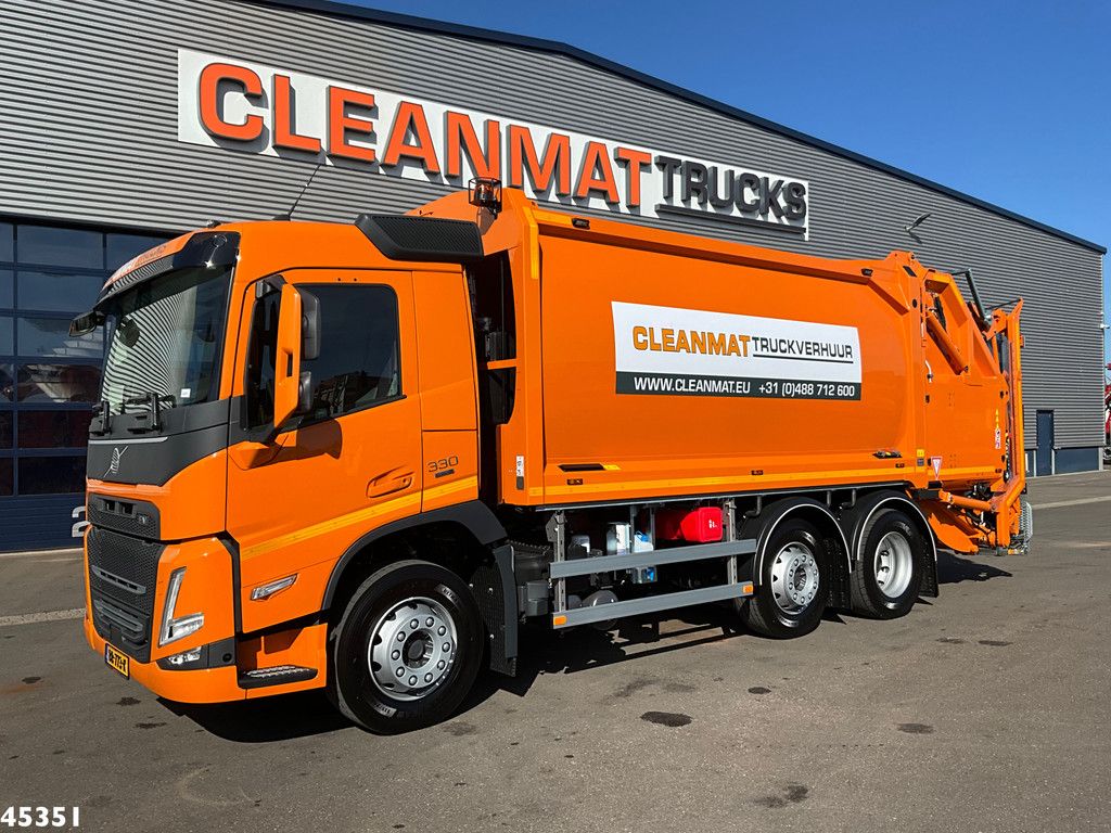 Volvo FM 330 Euro 6 Geesink 20m³ GEC Welvaarts weighing system