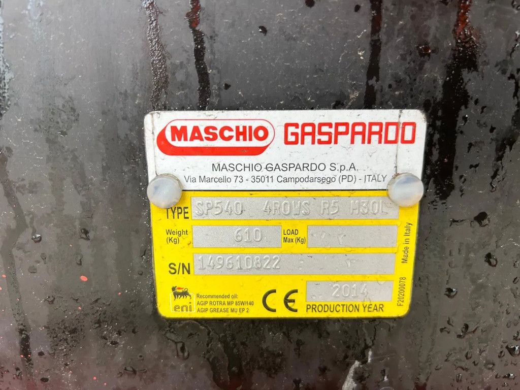 Gaspardo Gaspardo SP540 Maiszaaimachine 4 rijer Zaaimachine
