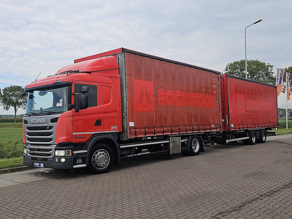 SCANIA G410 4x2 ret. combi crown