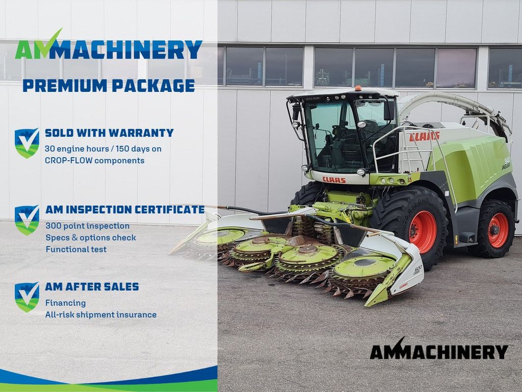 Claas Jaguar 940 forage harvester