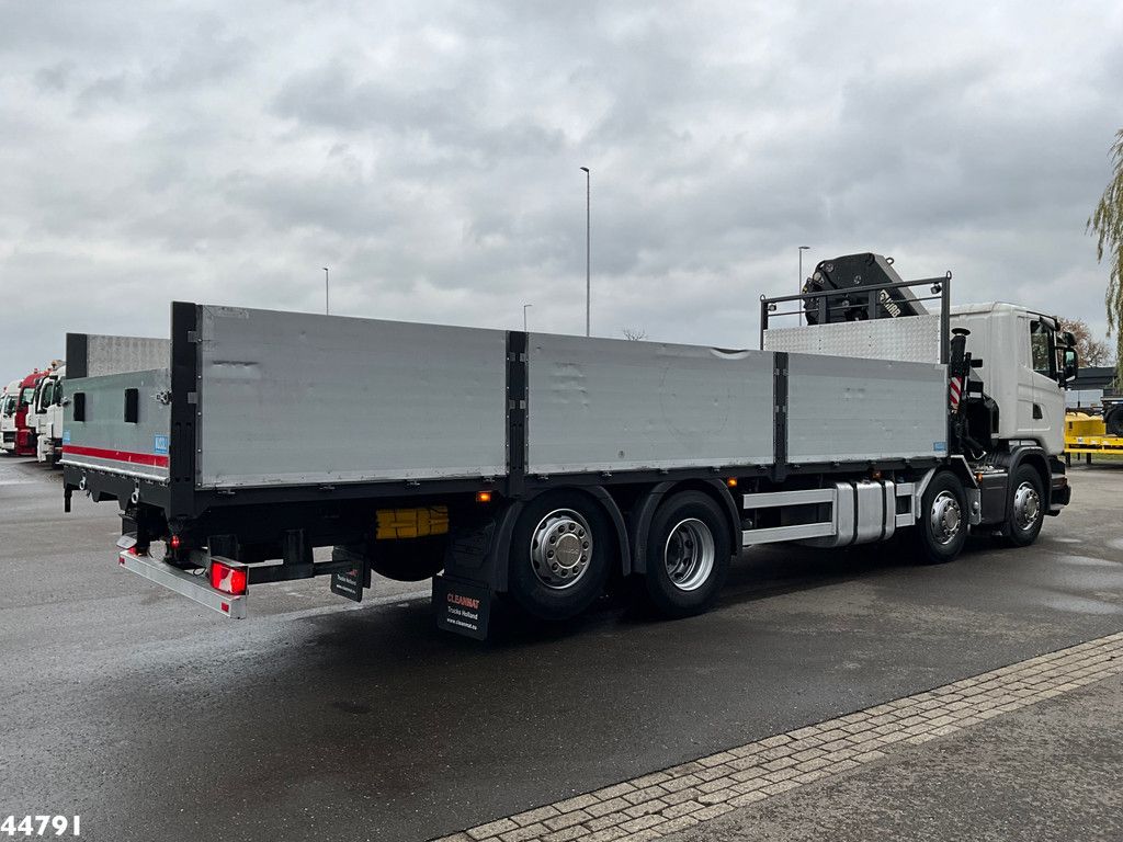 Scania G 450 8x2 Euro 6 Hiab 32 Tonmeter laadkraan Just 114.221 km!