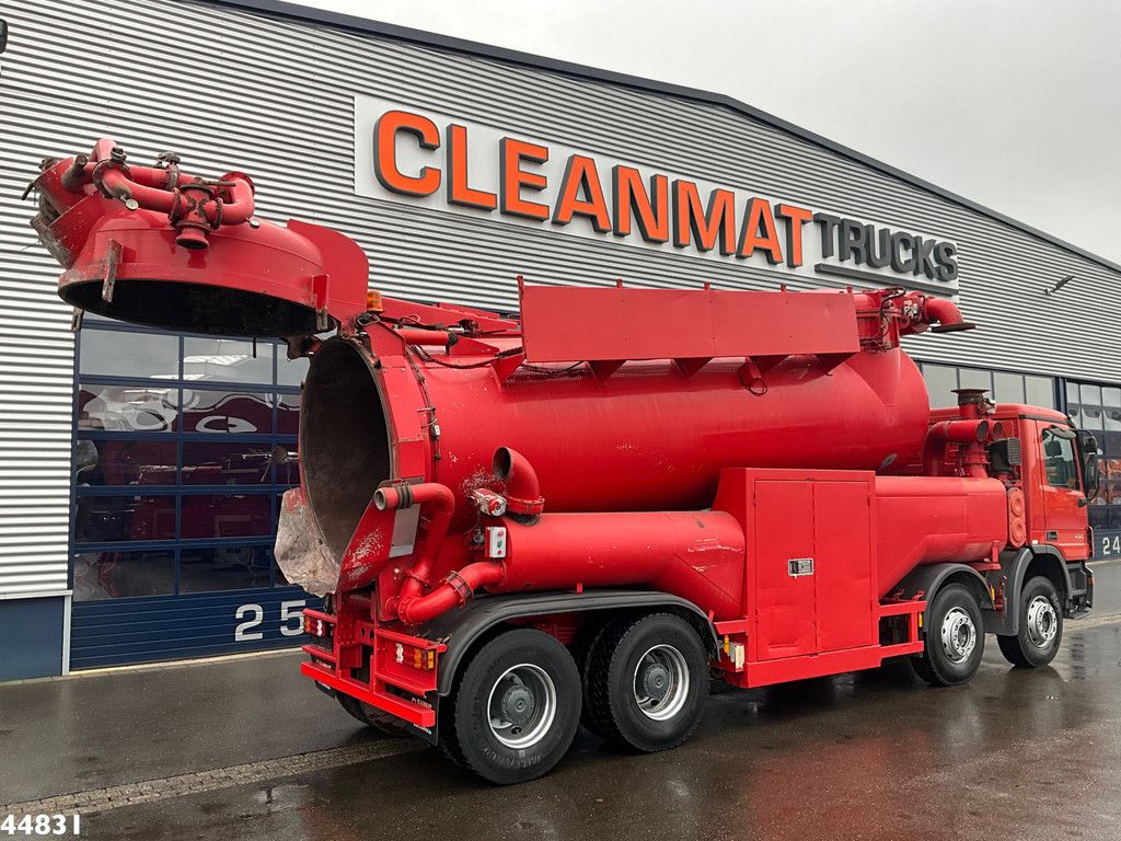 Mercedes-Benz Actros 4141 8x4 RVS Naaktgeboren drogestoffen Just 99.291 km!