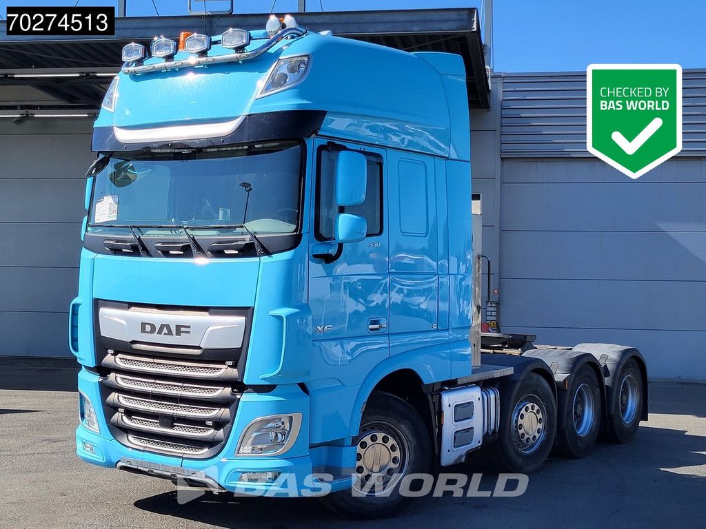 DAF XF XF 530 8X4 Big-Axle Lift+lenkachse Retarder PTO Hydraulik StandKlima ACC LED Euro 6