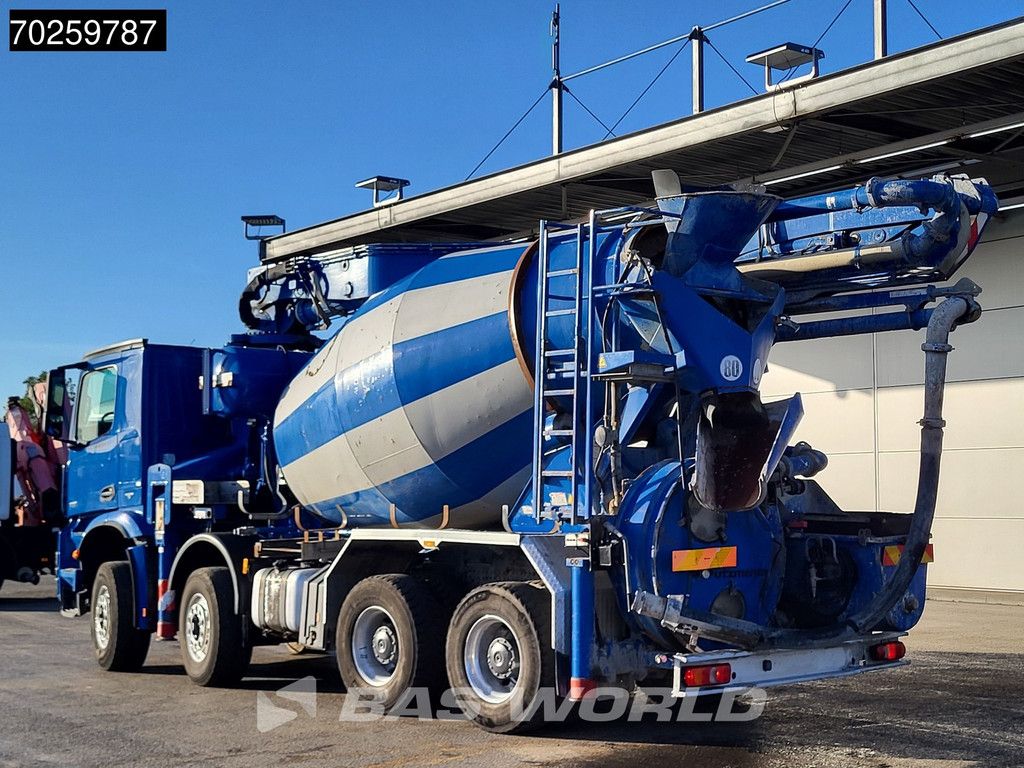 Mercedes Arocs 3251 8X4 PUMI Putzmeister TMM 24 + Liebherr 7m3 Mixer Retarder Euro 6