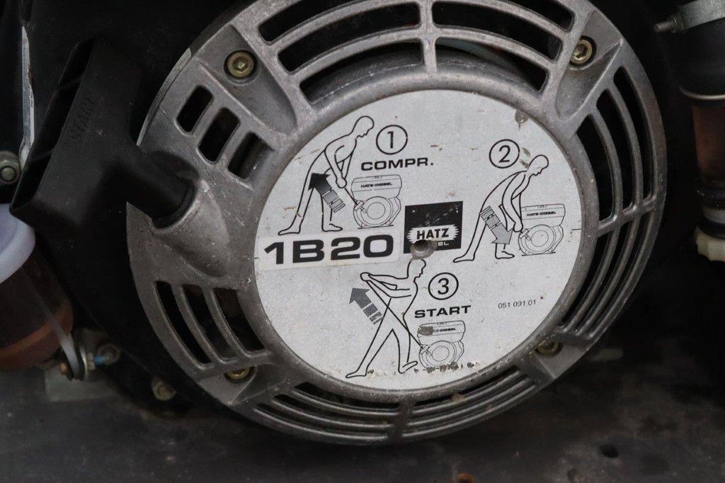 Vibrating plate Tremix MV245 Diesel 2010