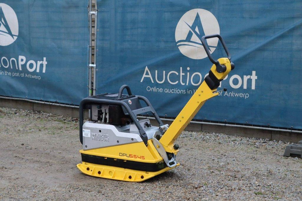 Trilplaat Wacker Neuson DPU5545 Diesel 2016