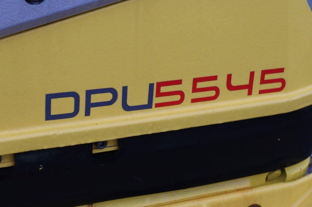 Trilplaat Wacker Neuson DPU5545 Diesel 2016