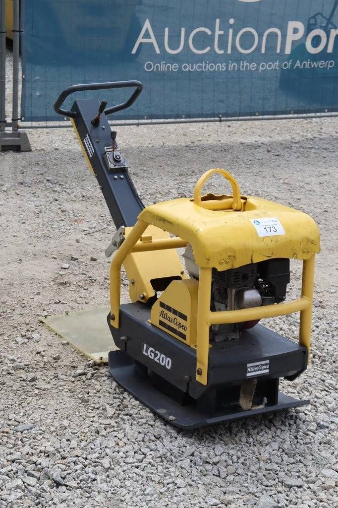 Atlas Copco LG200 Benzin-Vibrationsplatte 2014