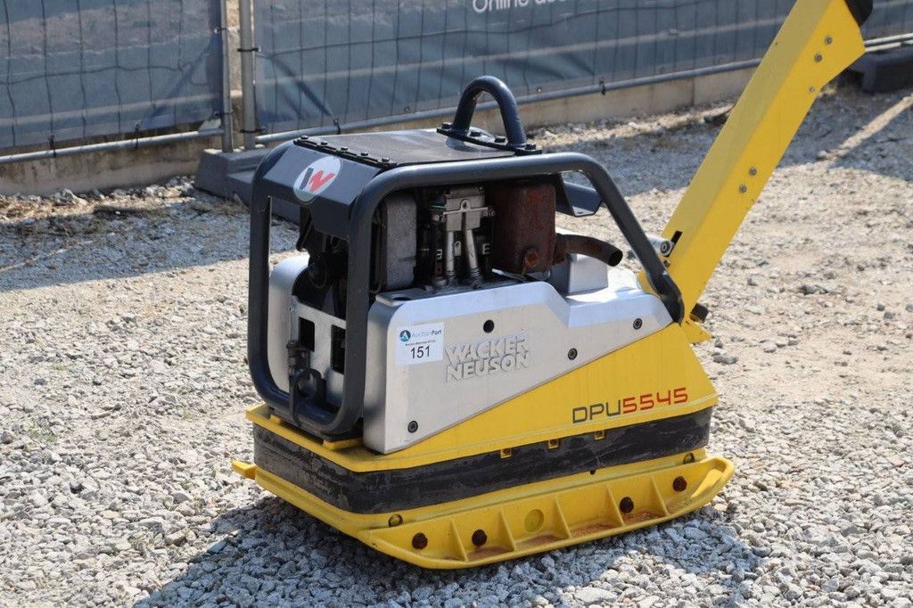 Vibrating plate Wacker Neuson DPU5545 Diesel 2016