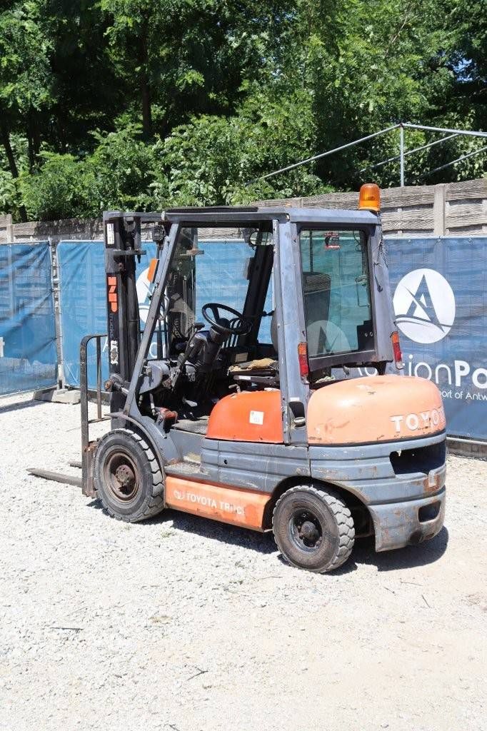 Forklift Toyota 62-6FDF25 Diesel 2500kg 3.3m 1997