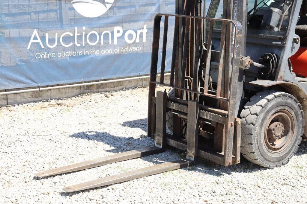 Forklift Toyota 62-6FDF25 Diesel 2500kg 3.3m 1997