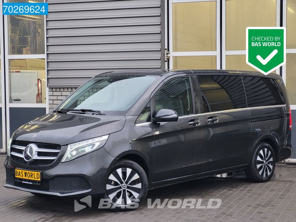 Mercedes V-Klasse 220 L2H1 Ex.BPM Leder Camera Navi Trekhaak PDC Airco Cruise CarPlay A/C Double cabin Towbar Cruise control