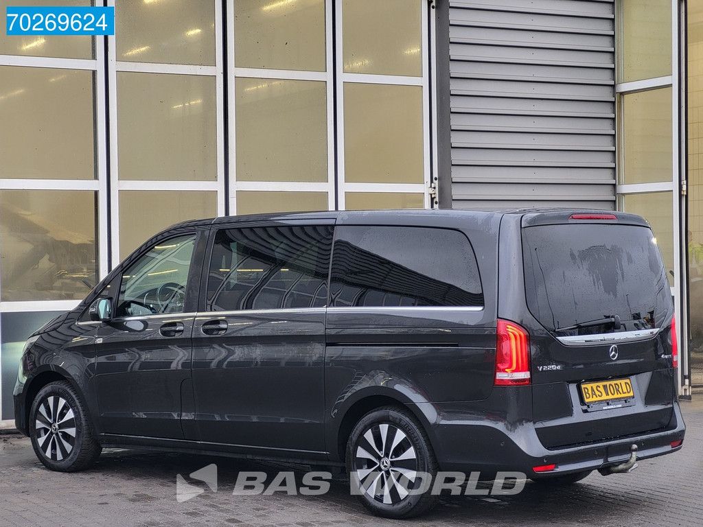 Mercedes V-Klasse 220 L2H1 Ex.BPM Leder Camera Navi Trekhaak PDC Airco Cruise CarPlay A/C Double cabin Towbar Cruise control