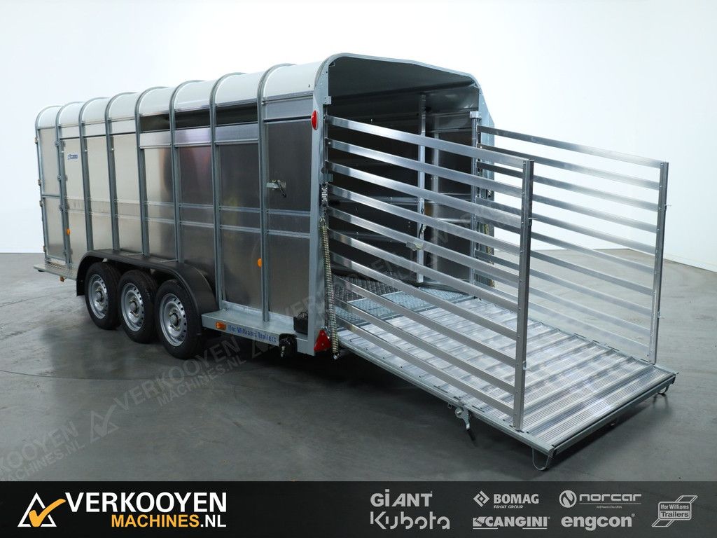 2025 Ifor Williams TA510 16x6 (497x178x182cm) Veetrailer 3-asser VT824