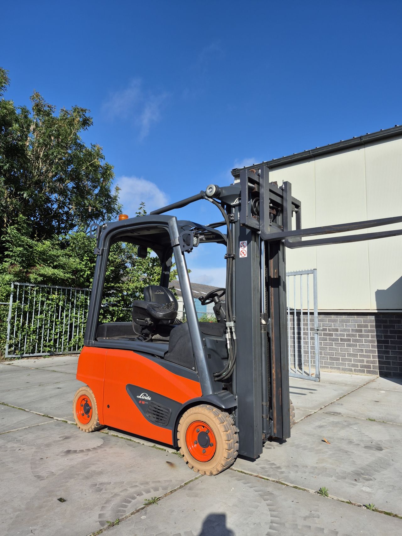 Linde E16P-02 EVO triplex freelift sideshift 4.620 mm bj 2019